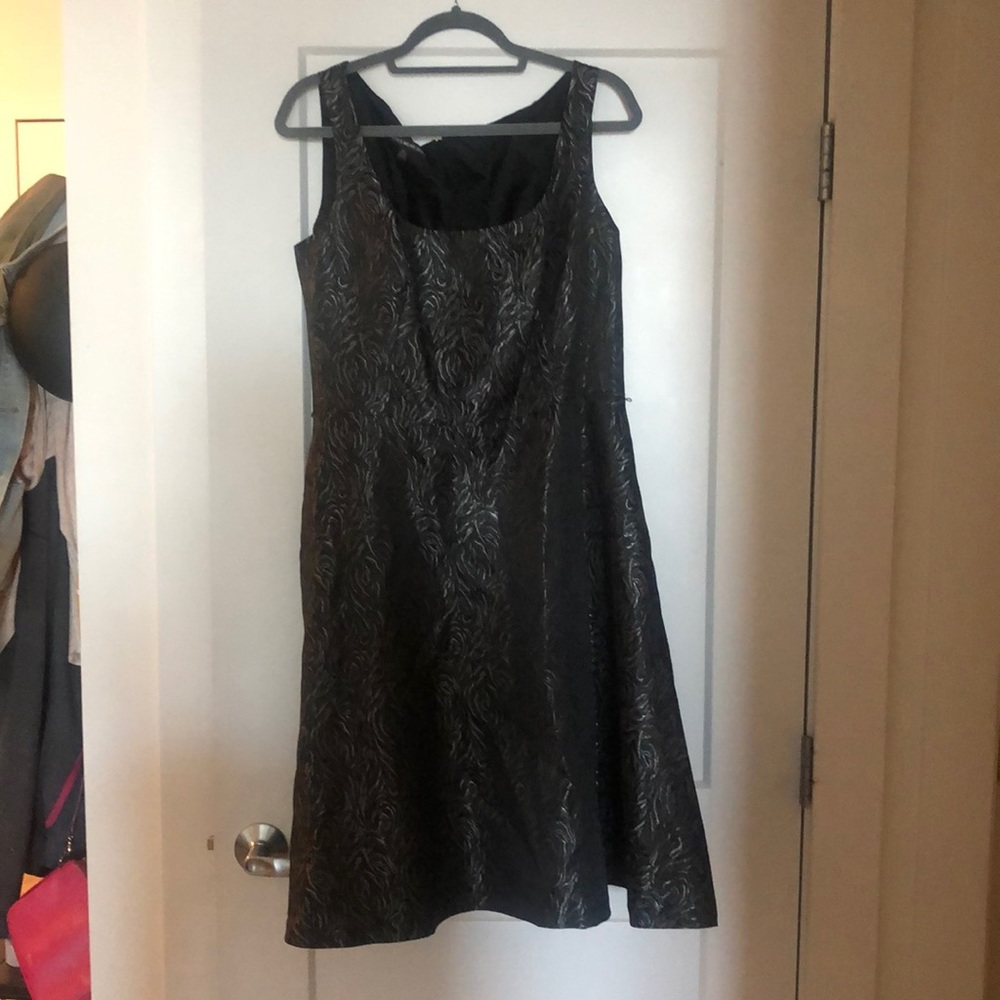 Black and silver Jones Wear Dress size 14